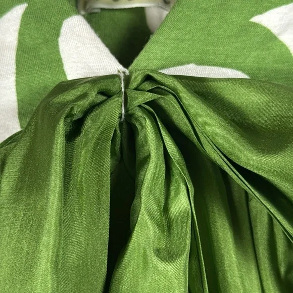 Velvet VTG Dress Babydoll Bubble Hem Forest Fairy Twee Silk Quiet Luxury USA M - Picture 5 of 16